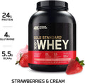 Optimum Nutrition, Gold Standard, 100% Whey, 1lb (454g) / 2lbs (907g) / 5 lbs (2.27 kg) / 10lbs (4.54kg) - Ultimate Sup Singapore