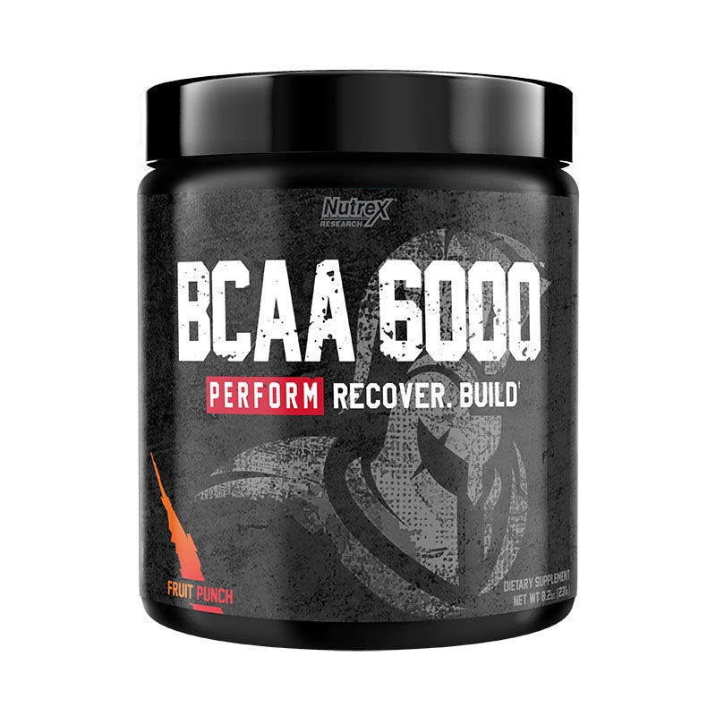 Nutrex Research BCAA Powder 6000, 2:1:1 L-Leucine: L-Isoleucine: L-Valine Ratio, Boost Performance & Recovery - Ultimate Sup Singapore