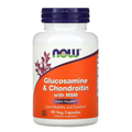 NOW Foods, Glucosamine & Chondroitin with MSM, Joint Health, Dietary Supplement, 90 Capsules - Ultimate Sup Singapore