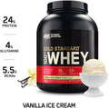 Optimum Nutrition, Gold Standard, 100% Whey, 1lb (454g) / 2lbs (907g) / 5 lbs (2.27 kg) / 10lbs (4.54kg) - Ultimate Sup Singapore