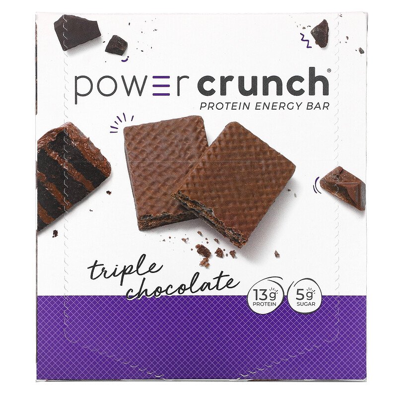 Power Crunch, Protein Bar Energy, Protein Worth Craving, High Protein, 3-12 Energy Bar, 40g Each, 13g Protein - Ultimate Sup Singapore