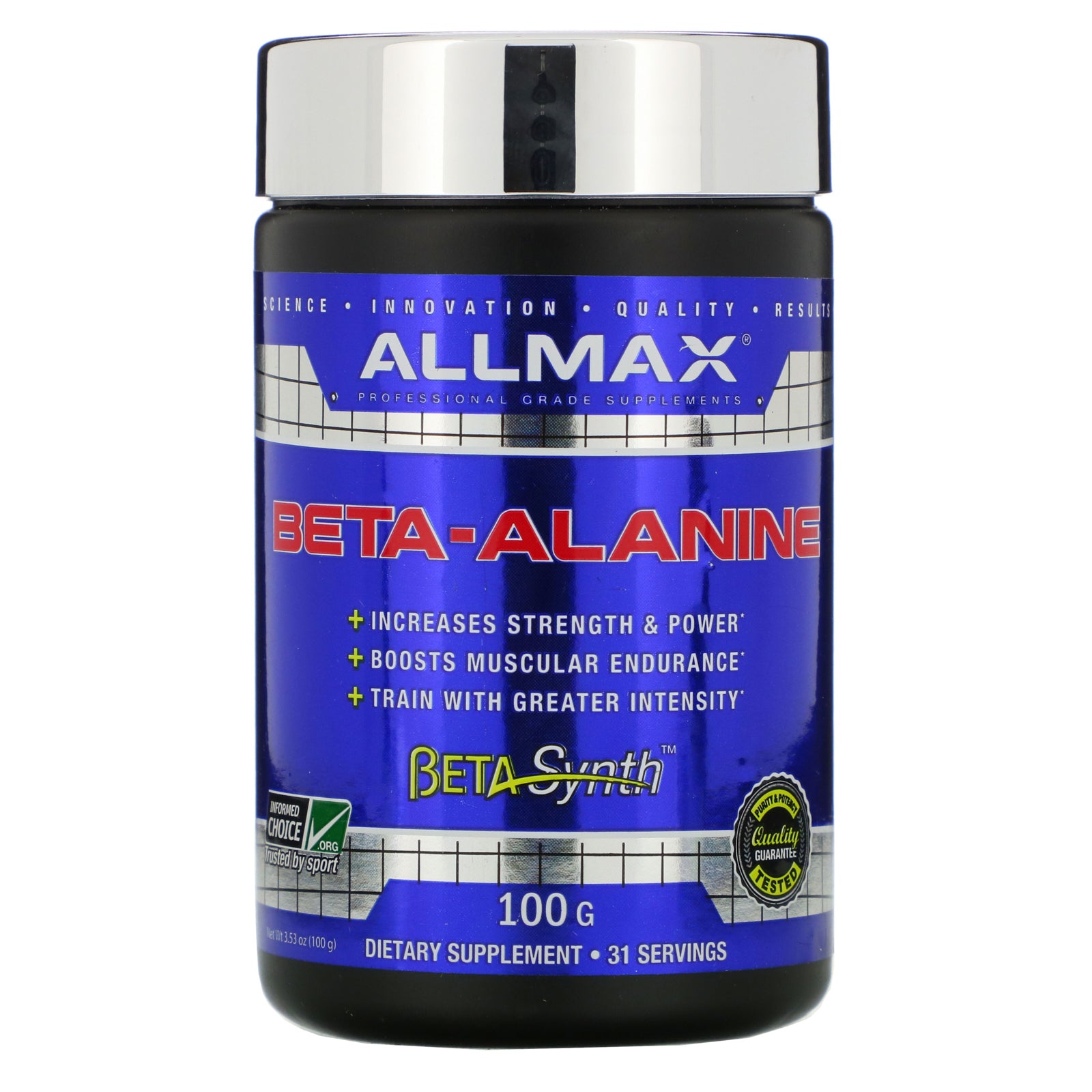 ALLMAX Nutrition, Beta-Alanine, 400g - Ultimate Sup Singapore