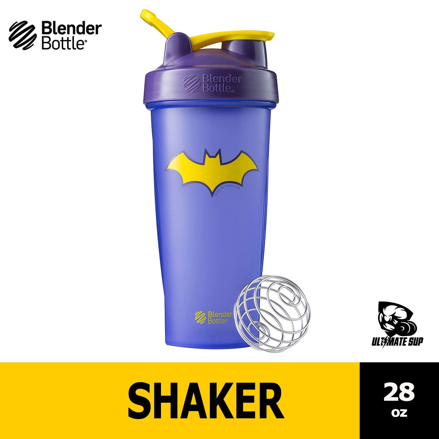 Blender Bottle Justice League Superhero Special Edition 28oz - Ultimate Sup Singapore