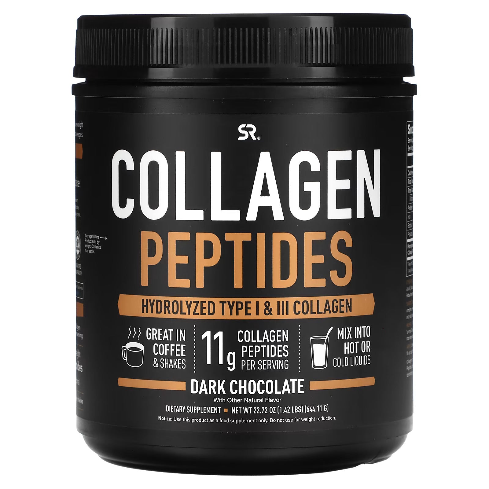 Sports Research, Collagen Peptides, 454-907g - Ultimate Sup Singapore