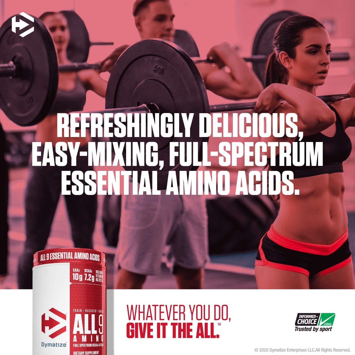 Dymatize ALL 9 AMINO Essential Amino Acids with BCAA, 30servings - Ultimate Sup Singapore