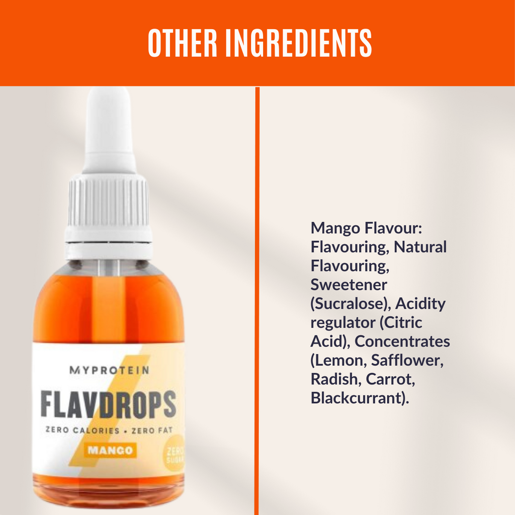 Sweeteners & FlavDrops - Health & Nutrition