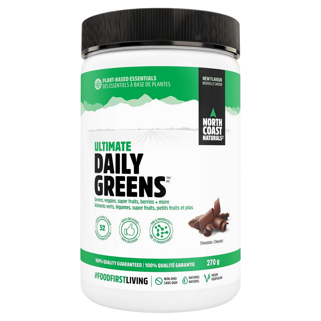 North Coast Naturals, Ultimate Daily Greens, 270g - Ultimate Sup Singapore