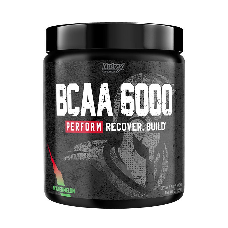 Nutrex Research BCAA Powder 6000, 2:1:1 L-Leucine: L-Isoleucine: L-Valine Ratio, Boost Performance & Recovery - Ultimate Sup Singapore