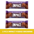 Myprotein, Layered, 3-12 bars, 3pcs impact fudge brownie