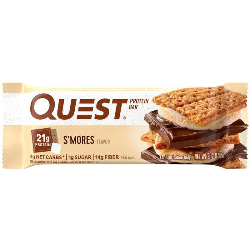 Quest Nutrition, Protein Bar, Various Flavors, 12 Bars, 60g Each, 3pcsS_more