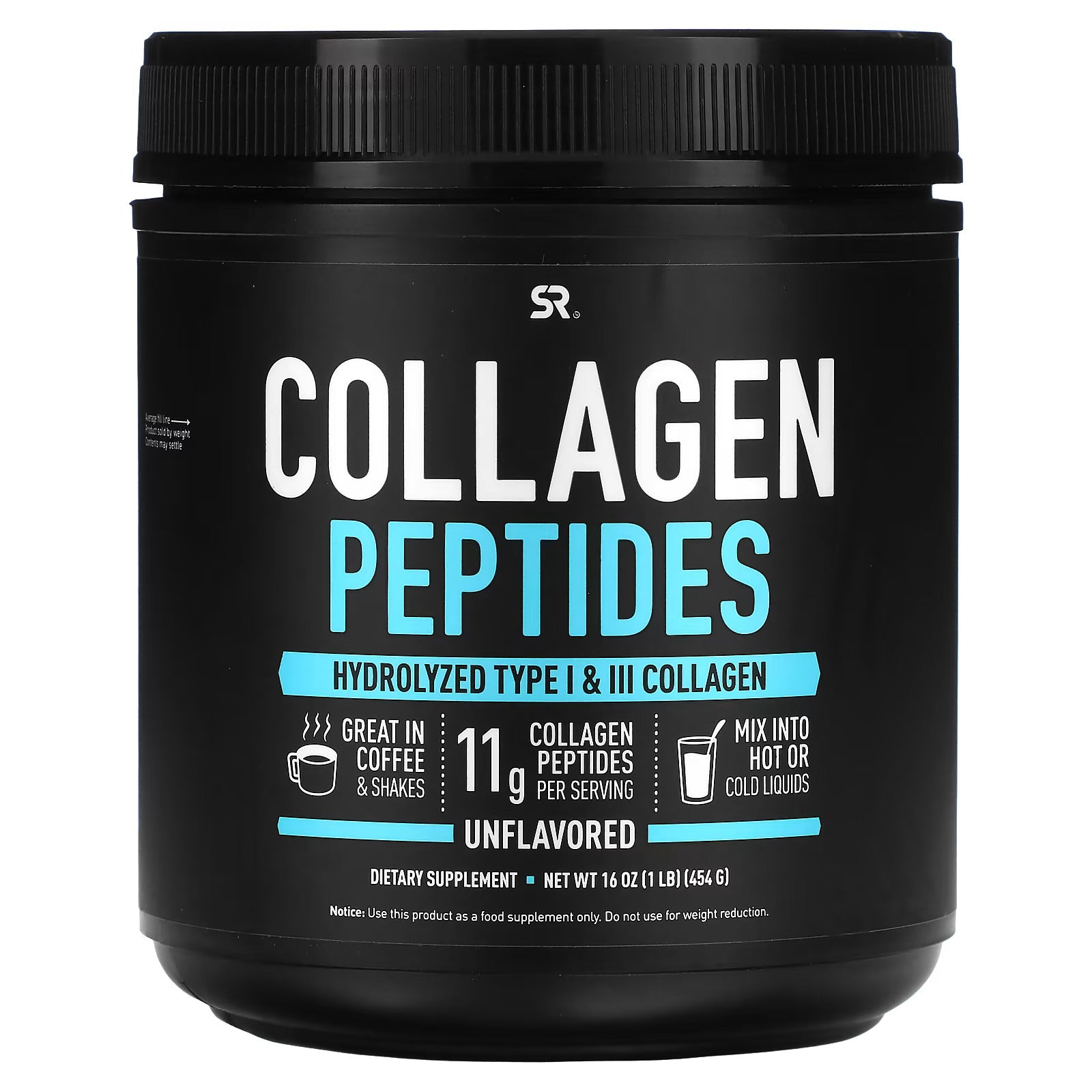 Sports Research, Collagen Peptides, 454-907g - Ultimate Sup Singapore