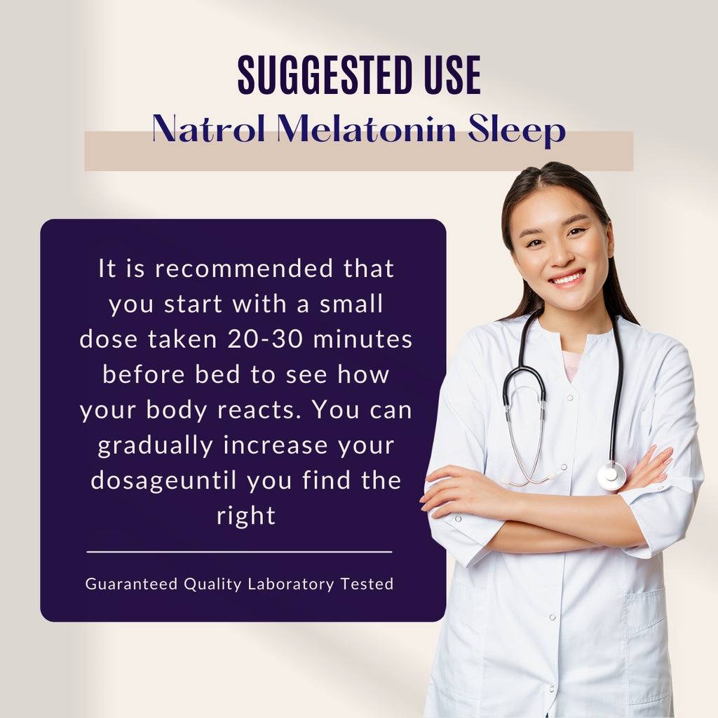 Natrol, Melatonin, Time Release / Fast Dissolve, Extra Strength to improve Sleep, 60-240Tablets - Ultimate Sup Singapore