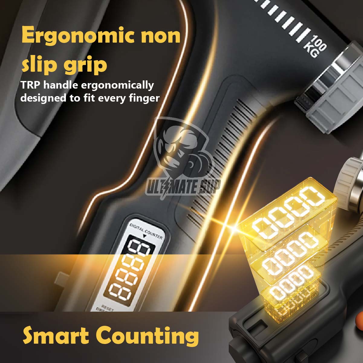 Ultimate Sup, Hand Grip, Hand Grip Strengthener, Hand Exercise, Finger Exercise, Finger Stretcher, Finger Gripper - Ultimate Sup Singapore