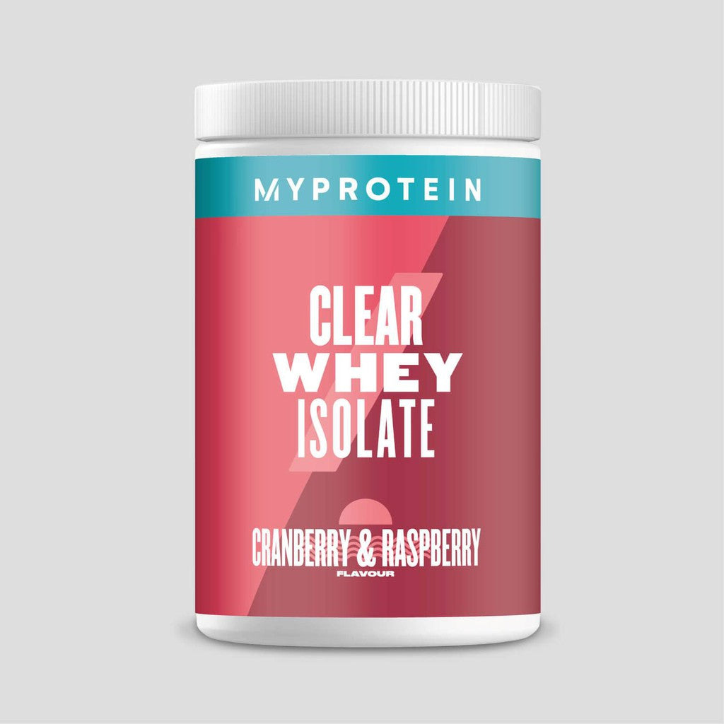 Myprotein, Clear Whey Isolate, 20 servings, cranberry & raspberry