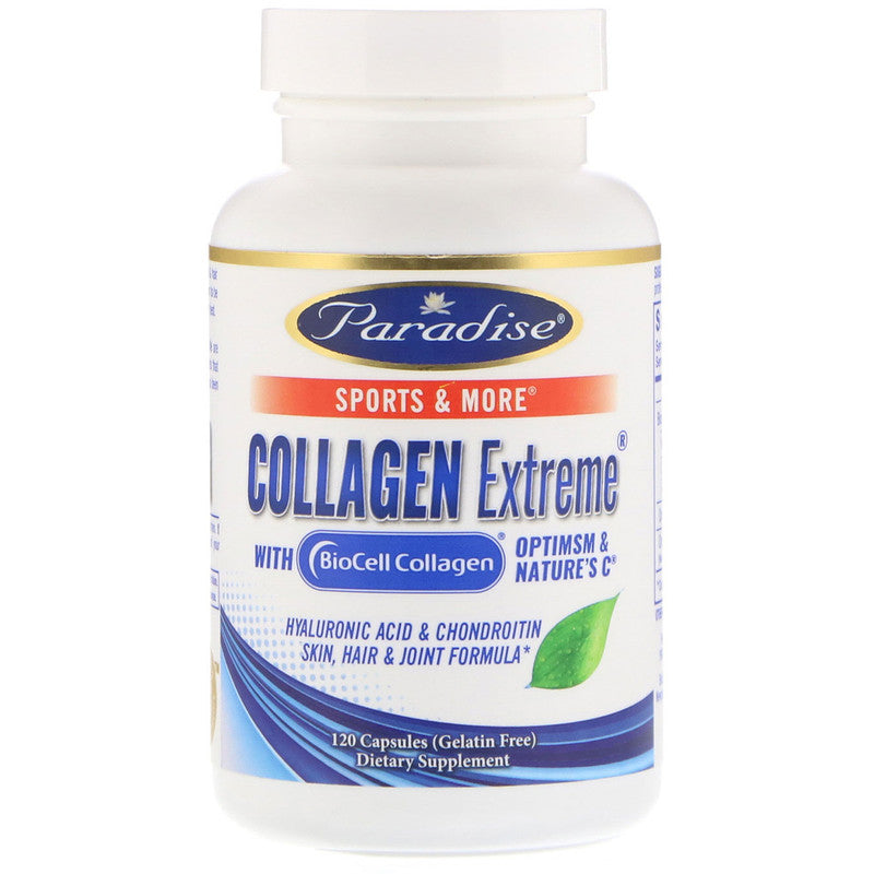 Paradise Herbs, Collagen Extreme with BioCell Collagen, 120 Capsules - Ultimate Sup Singapore