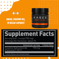 Kaged Muscle, Patented C-HCI, Creatine HCI, 75 Capsules - Ultimate Sup Singapore