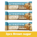 Myprotein, Layered, 3-12 bars, brown sugar