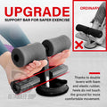 UltimateSup Sit Up Bar for Abs Exercise, Sit Up Equipment with Foot Support, Ankle Support, Fitness Equipment, Home Gym - Ultimate Sup Singapore