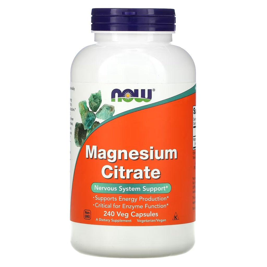 Now Foods, Magnesium, 240 Veg Capsules