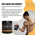 KAGED MUSCLE, IN-KAGED Intra Workout Powder, 310 grams - Ultimate Sup Singapore