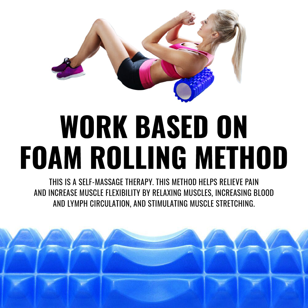 Ultimate Sup Foam Roller for Yoga Pilates Exercise & Back Massage - Ultimate Sup Singapore