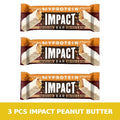 Myprotein, Layered, 3-12 bars, 3pcs peanut butter