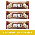 Myprotein, Layered, 3-12 bars, 3pcs cookie cream