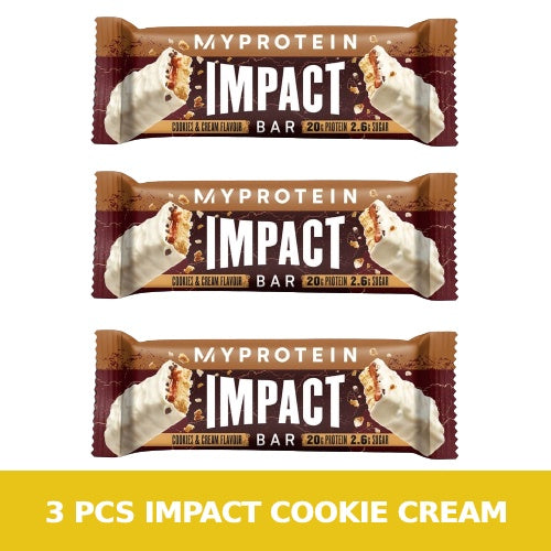 Myprotein, Layered, 3-12 bars, 3pcs cookie cream