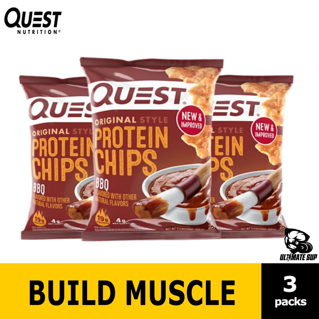 Quest Nutrition, Protein Chips, 3 Packs - 8 Packs, 32g Each - Ultimate Sup Singapore