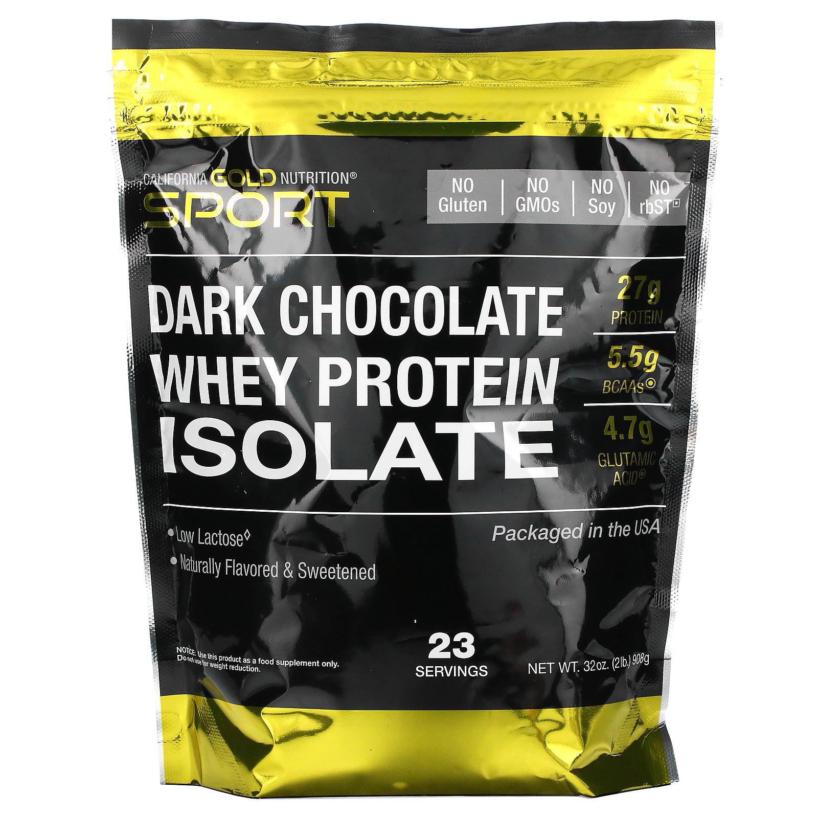 California Gold Nutrition, Whey Protein Isolate, Various Flavors, 1-5lbs - Ultimate Sup Singapore