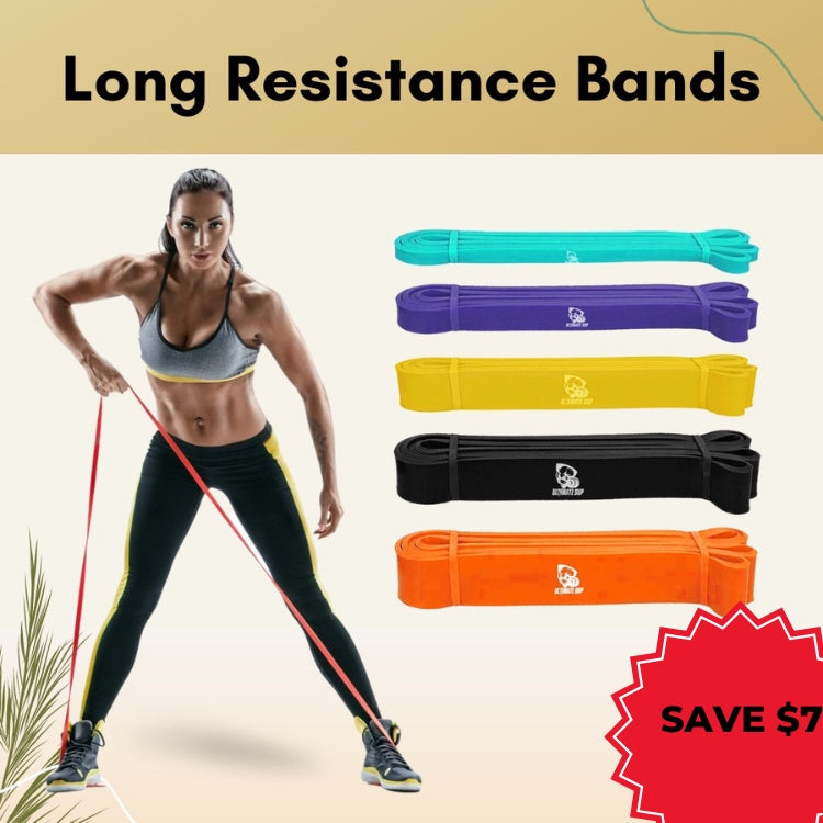 Ultimate Sup, 11pcs Resistance Band Set, Premium Set - Ultimate Sup Singapore