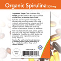 Now Foods, Certified Organic Spirulina 500-1000mg - Ultimate Sup Singapore