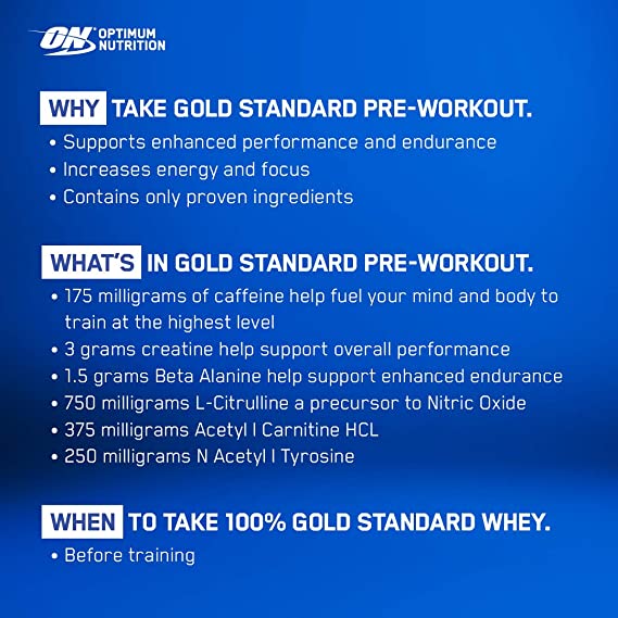 Optimum Nutrition, Gold Standard Pre Workout, 300g - Ultimate Sup Singapore