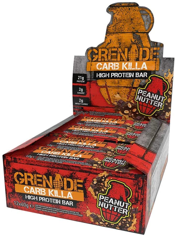 Grenade, Carb Killa, High Protein Bar, 12 packs 12servings/box - Ultimate Sup Singapore