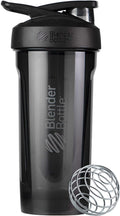 Blender Bottle STRADA Tritan Rounded Base with Lock Lid Anti Odor Protein Shaker, 28 oz - Ultimate Sup Singapore