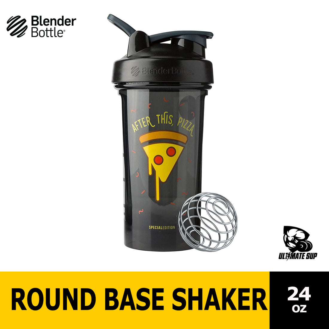 BlenderBottle | Pro Series Odor-Resistant Shaker Foodie Special Edition | 24oz - Ultimate Sup Singapore