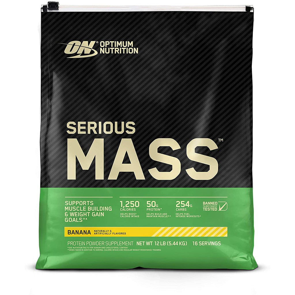 Optimum Nutrition, Serious Mass, 6-12lbs - Ultimate Sup Singapore