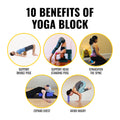 Ultimate Sup 2 Pcs Yoga Block | Yoga Brick for Yoga Pilates Exercises & Stretching - Ultimate Sup Singapore