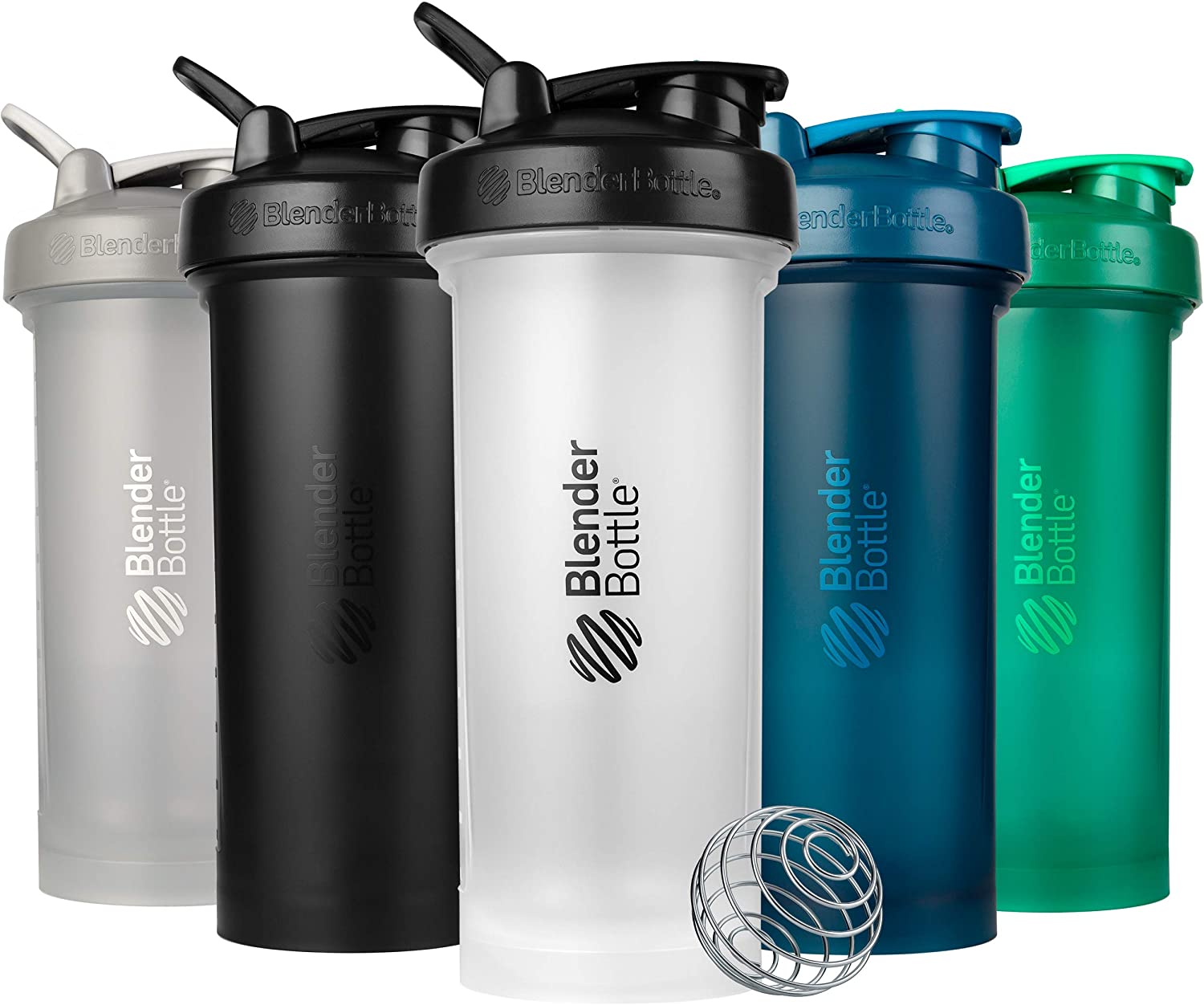 Blender Bottle, Protein Shaker, Water Bottle, Classic With Loop Version 2, 45oz - Ultimate Sup Singapore