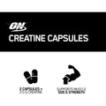 Optimum Nutrition Micronized Creatine Monohydrate Capsules 2.5 g, 100-300 Capsules - Ultimate Sup Singapore