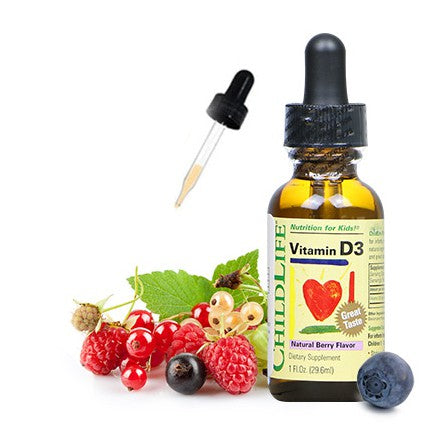 ChildLife, Vitamin D3, Natural Berry Flavor, 1 fl oz (30 ml) - Ultimate Sup Singapore