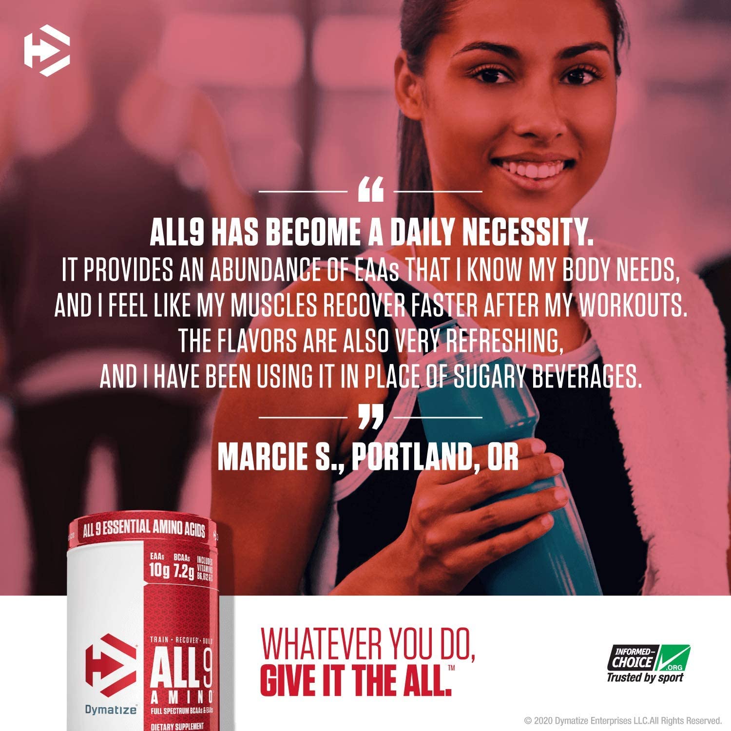 Dymatize Nutrition, ALL 9 AMINO, 30 Sers - Ultimate Sup Singapore