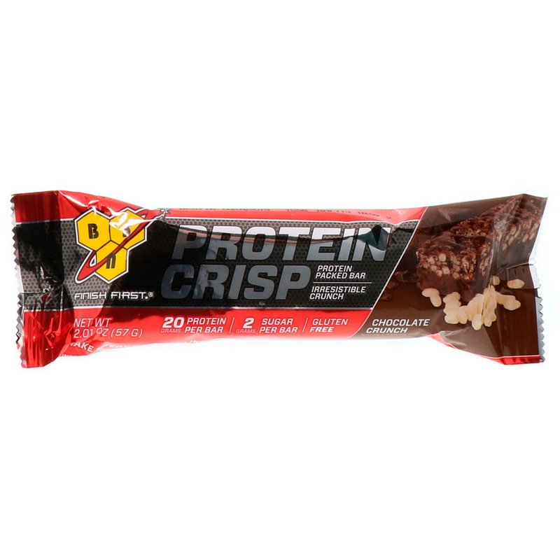 BSN, Protein Crisp, 12 Bars, 57g - Ultimate Sup Singapore