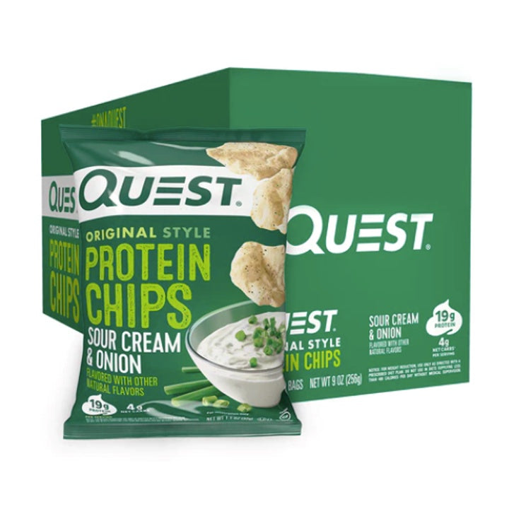 Quest Nutrition, Protein Chips, 3 Packs - 8 Packs, 32g Each - Ultimate Sup Singapore