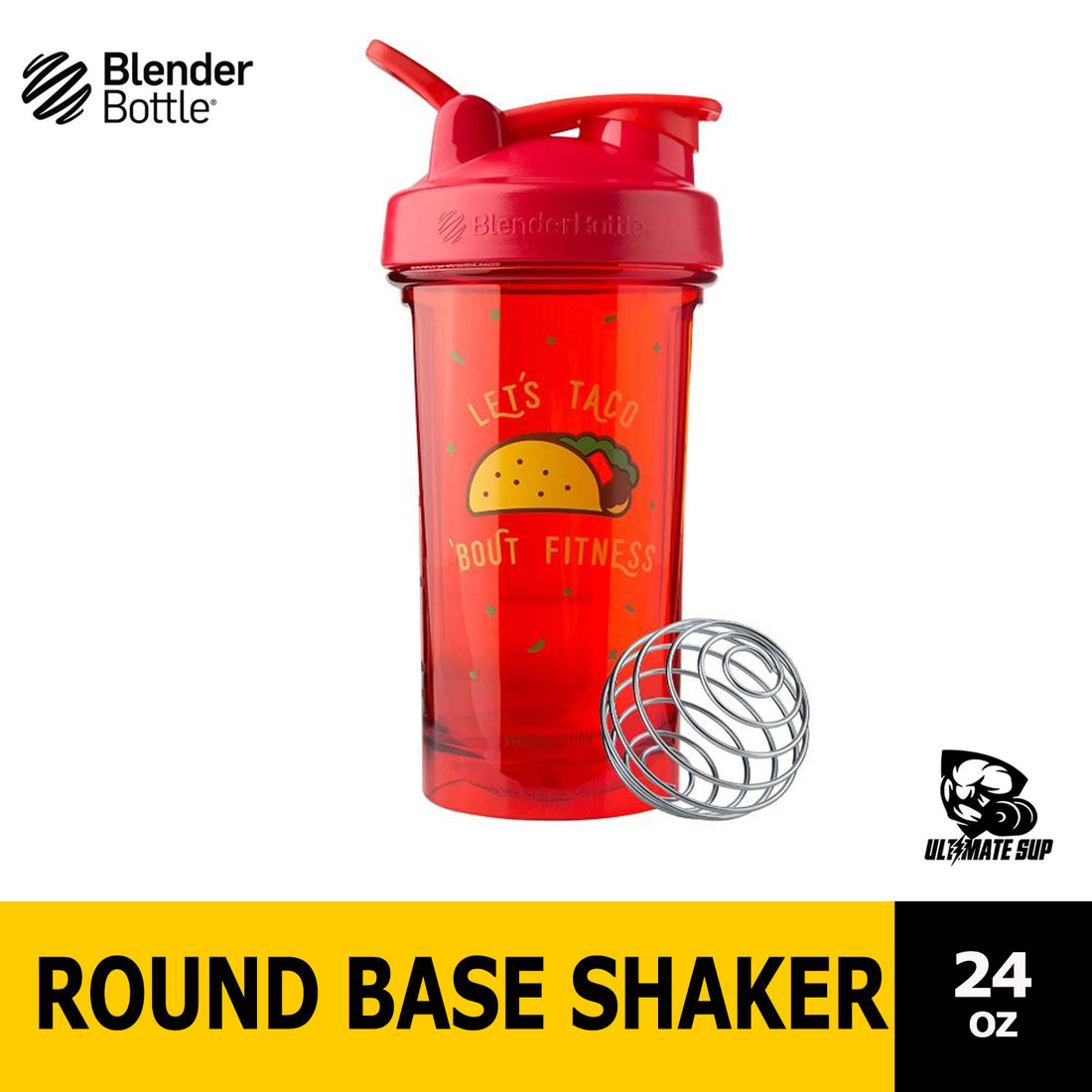 BlenderBottle | Pro Series Odor-Resistant Shaker Foodie Special Edition | 24oz - Ultimate Sup Singapore