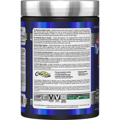ALLMAX Nutrition, Creatine Powder, 400-1000g (80-200 sers) - Ultimate Sup Singapore