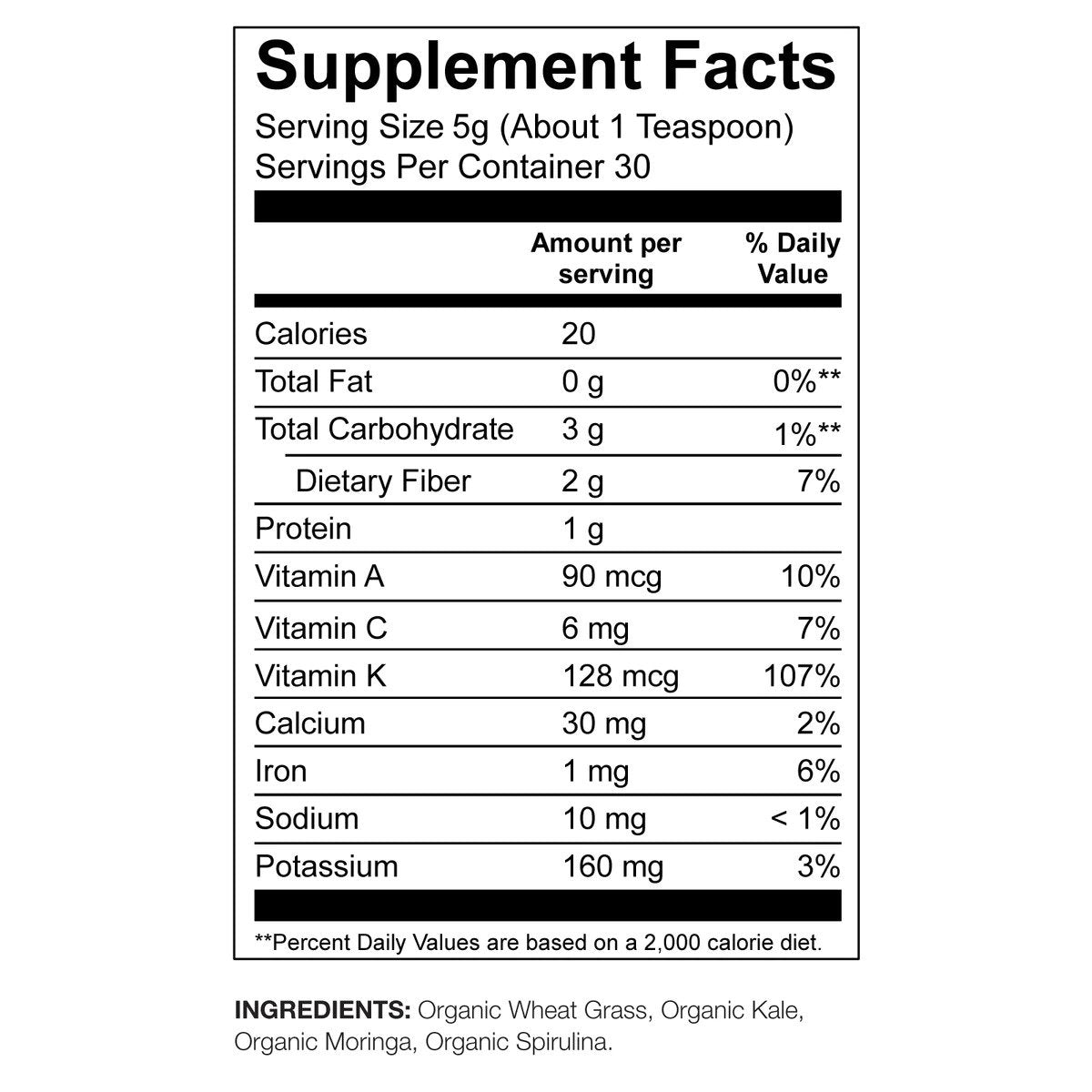 Amazing Grass, Organic Super Greens, 150g (30 servings) - Ultimate Sup Singapore