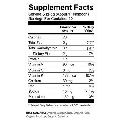 Amazing Grass, Organic Super Greens, 150g (30 servings) - Ultimate Sup Singapore