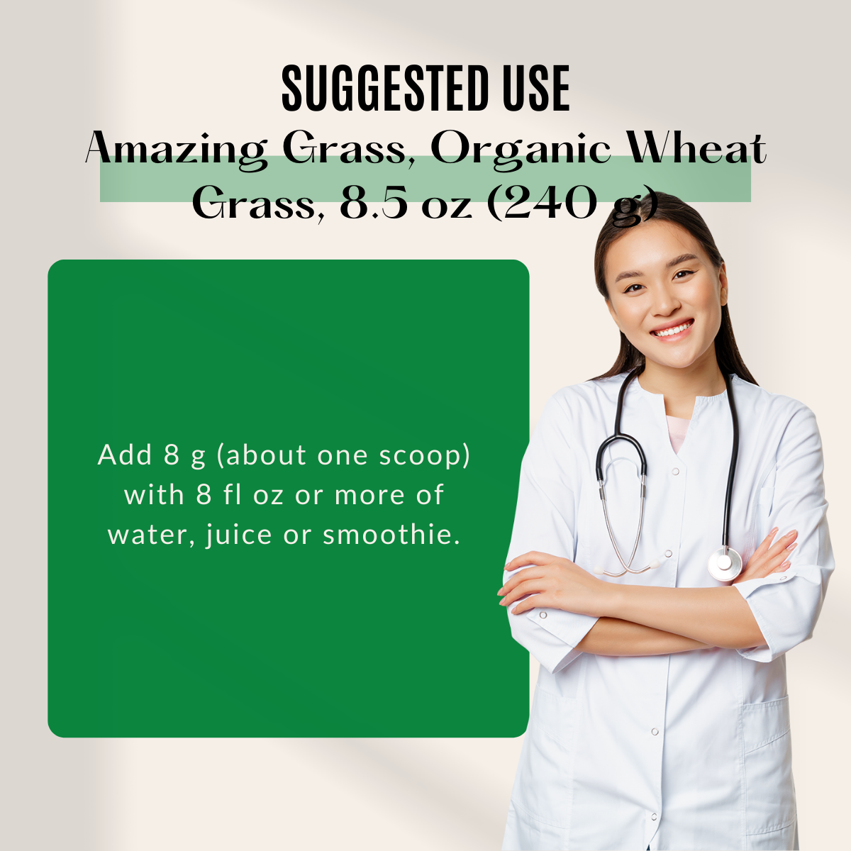 Amazing Grass, Organic Wheat Grass, Wheat Grass for Energy, Support Detox & Immunity, Chlorophyll, Plant based, 240g - Ultimate Sup Singapore