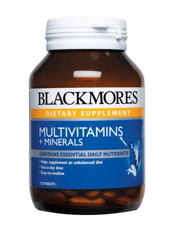 Blackmores Multivitamins + Minerals | Improve Immunity | 120 tabs